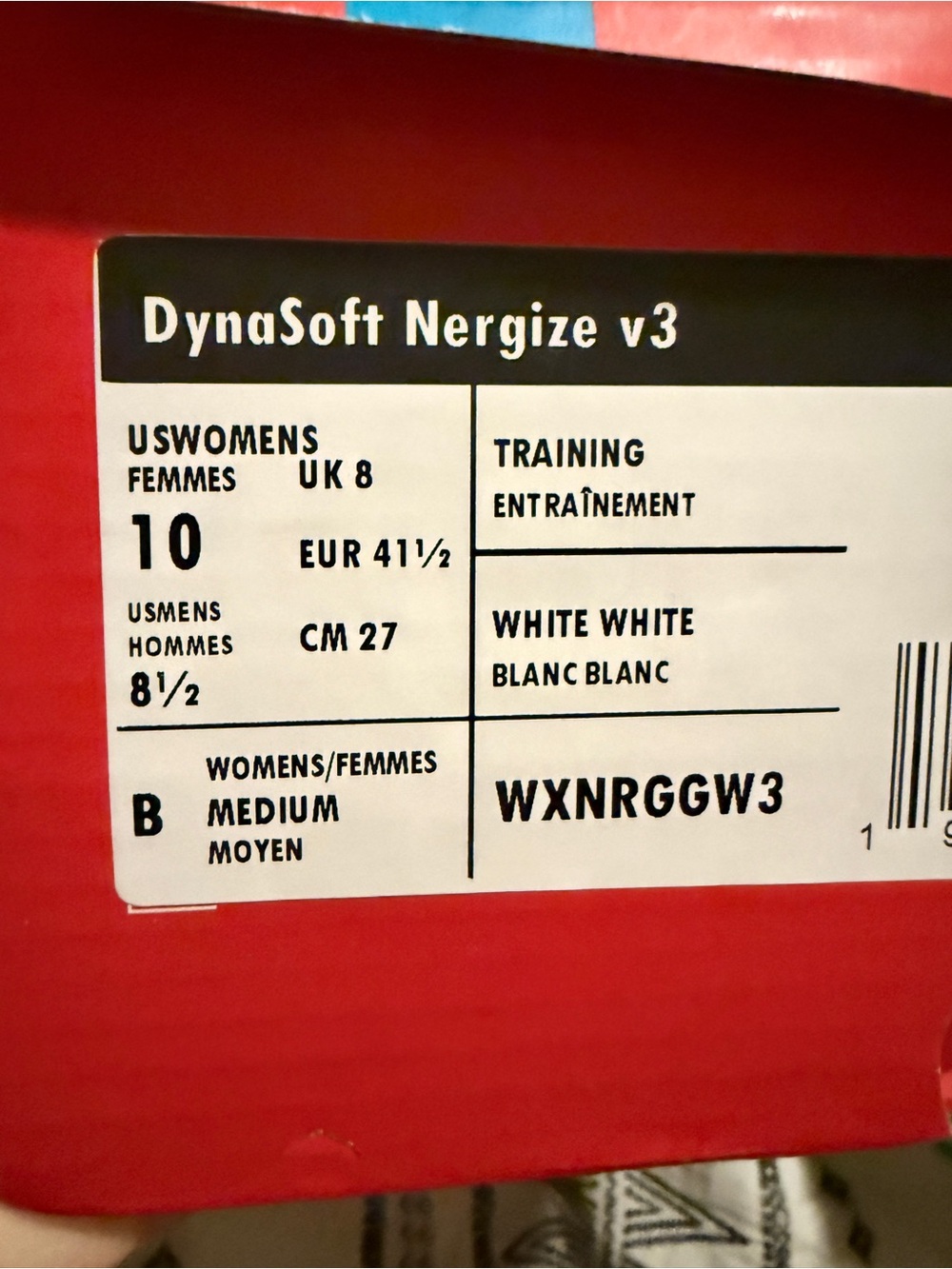 New Balance light gray / cream Women's DynaSoft Nergize v3 Training Sneaker - Picture 3 of 6